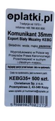 Hostie malé, 500 ks, Polsko
