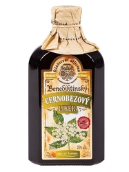 Benediktinský likér černý bez 20%, 200 ml