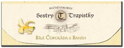 Bílá čokoláda a banán - Trapistky