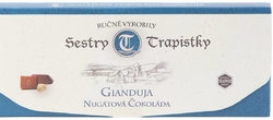 Nugátová čokoláda Gianduja - Trapistky