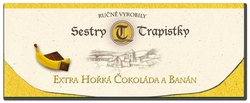Extra hořká čokoláda a banán - Trapistky