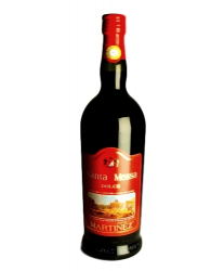 Santa Messa liquoroso Rosso - Martinez, sladké, Itálie