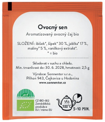 BIO čaj Svatý Carlo Acutis - Ovocný sen