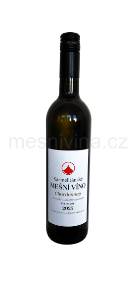 Chardonnay - 2025, polosuché, pozdní sběr, mešní víno, KNA