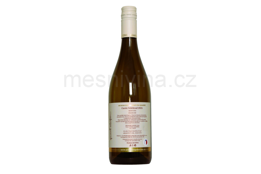 Cuvée Velehrad - 2024, cuvée, moravské zemské víno, polosuché,  mešní víno, AZVK