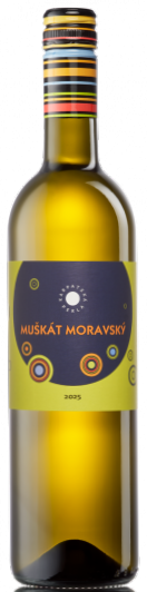 Muškát moravský - 2025, odrůdové víno s chráněným označením původu, bílé, suché, mešní víno, KARPATSKÁ PERLA, Slovensko
