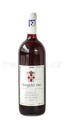 Víno liturgické - červené 1l