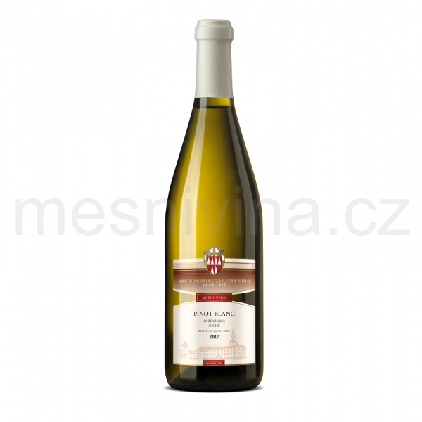 Pinot blanc - 2017 , suché, pozdní sběr, zrálo v dubovém sudu, mešní víno, AZVK 