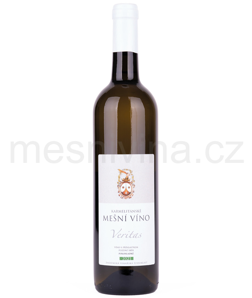 Veritas - 2021, polosladké, pozdní sběr, mešní víno, KNA 